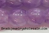 CNA980 15.5 inches 12*12mm drum natural lavender amethyst beads