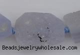 CNG1018 15.5 inches 18*25mm - 25*35mm nuggets blue chalcedony beads