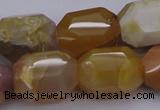 CNG1070 15.5 inches 13*18mm - 16*22mm faceted nuggets Botswana agate beads