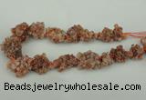 CNG1082 15.5 inches 20*25mm - 25*35mm nuggets red quartz beads