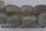 CNG1108 15.5 inches 10*14mm - 12*16mm nuggets moonstone beads