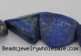 CNG1112 15.5 inches 13*18mm - 20*25mm freeform lapis lazuli beads