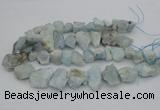 CNG1125 15.5 inches 12*16mm - 20*25mm nuggets aquamarine beads