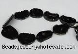 CNG1247 15.5 inches 25*35mm - 30*45mm freeform agate beads