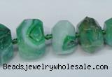 CNG1367 15.5 inches 8*12mm - 22*30mm faceted nuggets agate beads