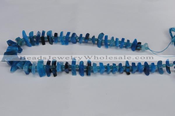 CNG1403 15.5 inches 10*15mm - 12*22mm nuggets agate gemstone beads