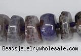 CNG1453 15.5 inches 8*20mm - 10*20mm nuggets agate gemstone beads