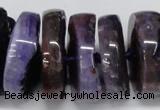 CNG1465 15.5 inches 12*35mm nuggets agate gemstone beads