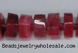 CNG1480 15.5 inches 10*15mm - 12*22mm nuggets agate gemstone beads