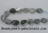 CNG1658 15.5 inches 22*28mm - 25*30mm freeform druzy agate beads