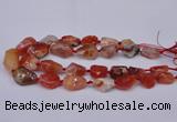 CNG1711 15.5 inches 15*20mm - 20*30mm nuggets red agate beads