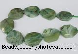 CNG2148 15.5 inches 30*40mm - 35*45mm freeform agate gemstone beads