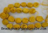 CNG2411 15.5 inches 22*28mm - 28*35mm freeform agate beads