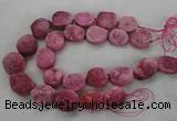 CNG2413 15.5 inches 22*28mm - 28*35mm freeform agate beads