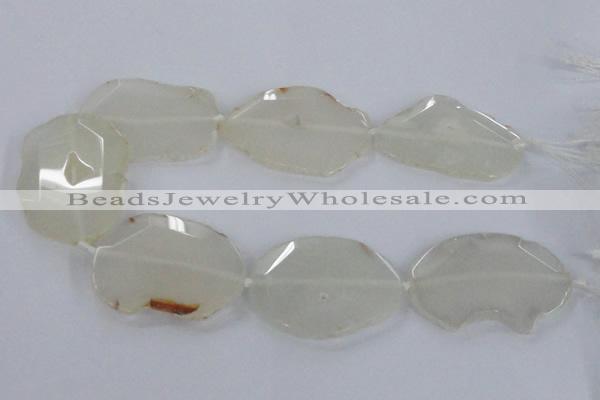 CNG2535 15.5 inches 40*45mm - 45*55mm freeform druzy agate beads