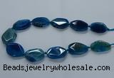 CNG2639 15.5 inches 22*30mm - 25*35mm freeform agate beads