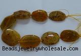 CNG2647 15.5 inches 30*38mm - 40*50mm freeform agate beads