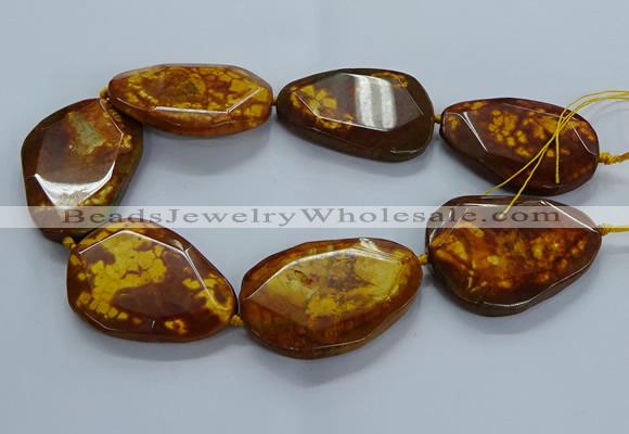 CNG2653 15.5 inches 38*48mm - 42*55mm freeform agate beads