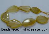 CNG2662 15.5 inches 35*45mm - 40*55mm freeform agate beads