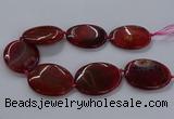 CNG2691 15.5 inches 40*50mm - 45*55mm freeform agate gemstone beads