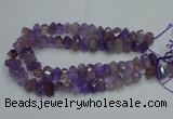 CNG2821 10*14mm - 13*18mm faceted nuggets ametrine beads