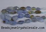 CNG2835 15.5 inches 12*16mm - 22*35mm nuggets blue lace agate beads