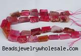 CNG2902 15.5 inches 12*16mm - 15*25mm freeform agate beads