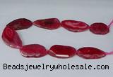 CNG2952 15.5 inches 25*35mm - 30*50mm freeform agate beads