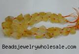 CNG3017 15.5 inches 15*20mm - 22*30mm nuggets citrine beads