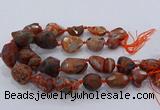 CNG3055 25*30mm - 30*40mm nuggets agate gemstone beads