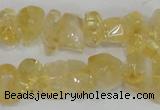 CNG314 15.5 inches 10*14mm nuggets citrine gemstone beads wholesale