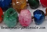 CNG3180 15.5 inches 12*16mm - 25*30mm nuggets agate beads