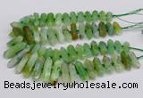 CNG3226 15.5 inches 10*20mm - 12*40mm faceted nuggets agate beads