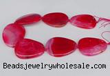 CNG3351 15.5 inches 40*50mm - 45*60mm freeform agate beads