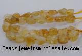 CNG3424 15.5 inches 15*20mm - 20*30mm nuggets citrine beads