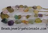 CNG3428 15.5 inches 15*20mm - 20*30mm nuggets mixed quartz beads