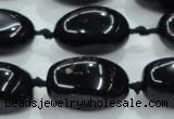 CNG352 15.5 inches 15*20mm - 20*35mm nuggets obsidian beads