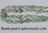 CNG3534 15.5 inches 15*20mm - 20*30mm freeform green quartz beads