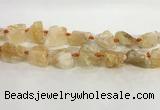 CNG3563 15.5 inches 18*20mm - 25*30mm nuggets rough citrine beads