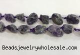 CNG3566 15.5 inches 18*20mm - 25*30mm nuggets rough amethyst beads