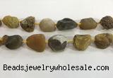 CNG3569 15.5 inches 18*20mm - 25*30mm nuggets rough agate beads