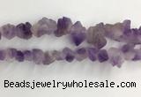 CNG3580 8*12mm - 15*28mm faceted nuggets lavender amethyst beads