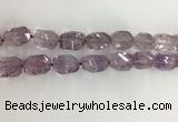 CNG3583 13*18mm - 15*20mm faceted nuggets light amethyst beads