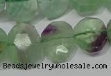 CNG5139 15.5 inches 15*18mm - 15*20mm faceted freeform fluorite beads