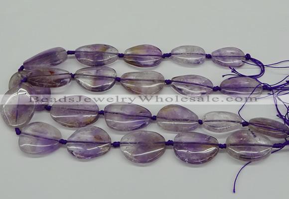 CNG5151 15.5 inches 16*22mm - 30*35mm freeform amethyst beads