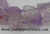 CNG5242 15.5 inches 8*12mm - 15*25mm nuggets amethyst beads