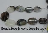 CNG5311 15.5 inches 20*30mm - 35*45mm freeform agate beads