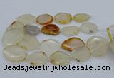 CNG5363 15.5 inches 20*30mm - 35*45mm faceted freeform agate beads