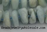 CNG5428 10*14mm - 20*25mm nuggets aquamarine beads wholesale