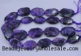 CNG5715 15.5 inches 25*35mm - 30*40mm faceted freeform charoite beads